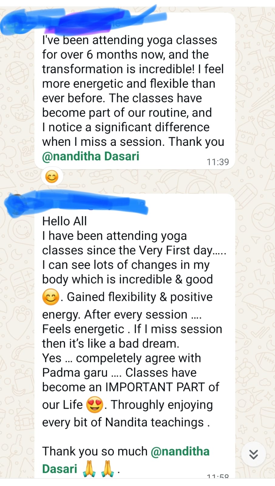 Student Feedback 1